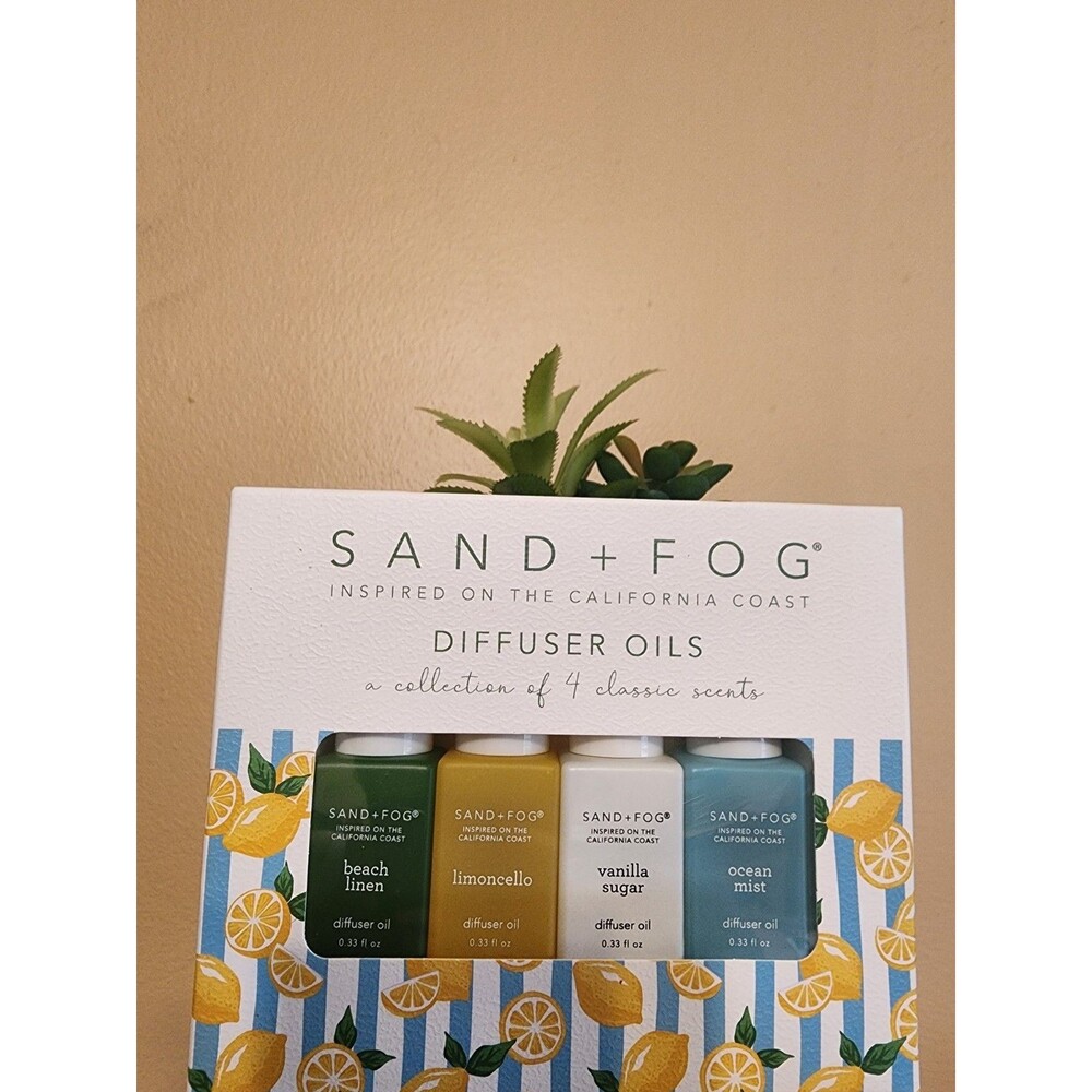 SAND AND FOG Fragrance Diffuser Oils Set .33 oz.